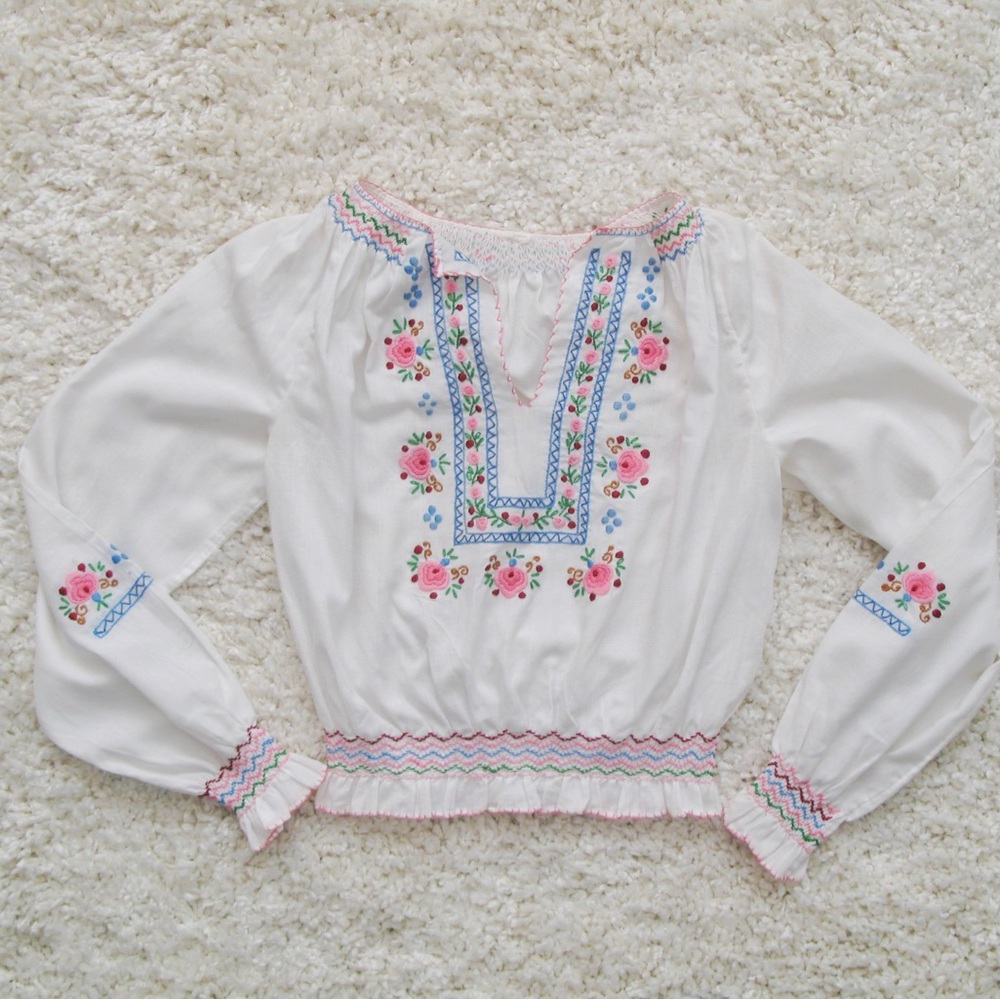 Vintage Hungarian Blouse